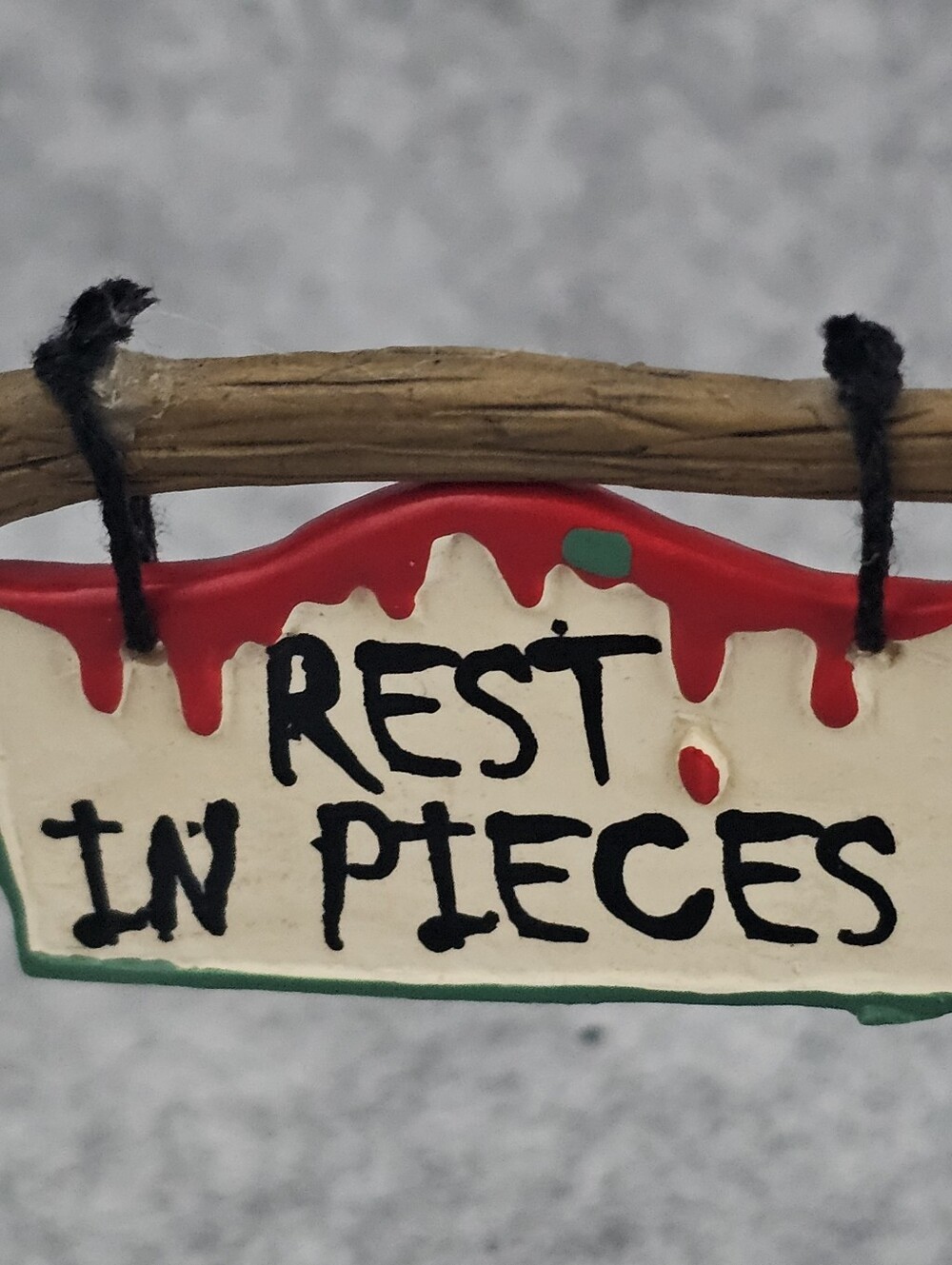 Dept 56 Village Halloween Lot: Kiss of Death, Is This Seat Taken, Rest in Pieces - Picture 11 of 16